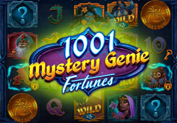 Игровой автомат 1001 Mystery Genie Fortunes в казино Клубника