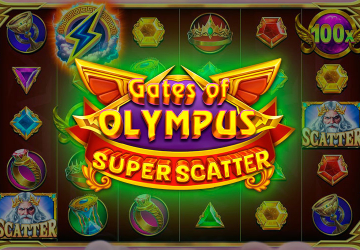Игровой автомат Gates Of Olympus Super Scatter в казино Клубника